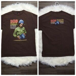 Vintage Bob Marley No More Trouble T Shirt